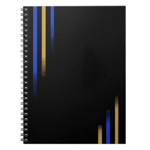 Minimalistisch gestreept notitieboek