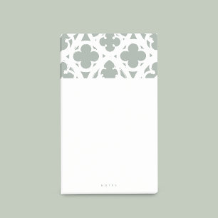 Minimalistisch gotisch venster (Bleke olijf) Post-it® Notes