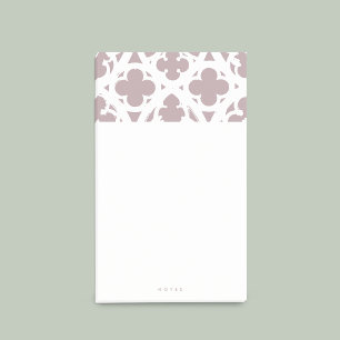 Minimalistisch gotisch venster (Toscane Bord roze) Post-it® Notes