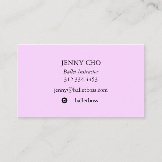 Minimalistisch goudschildergetextureerd visitekaar visitekaartje (Achterkant)