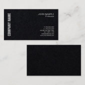 Minimalistisch grafisch modern professioneel ontwe visitekaartje (Voorkant / Achterkant)