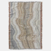 minimalistisch graniet bruine marmer uit scandinav deken (Voorkant Verticaal)