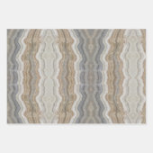 minimalistisch graniet bruine marmer uit scandinav inpakpapier vel (Voorkant 3)