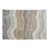 minimalistisch graniet bruine marmer uit scandinav kussensloop (Achterkant-Rechts)