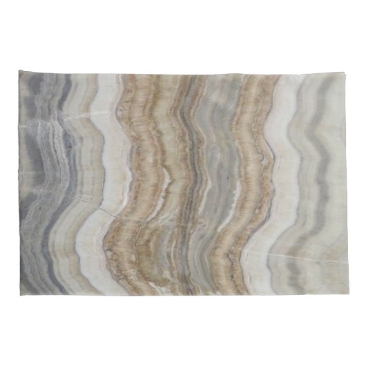 minimalistisch graniet bruine marmer uit scandinav kussensloop (Achterkant-Rechts)