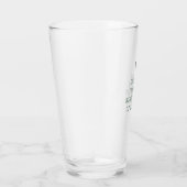 Minimalistisch grijs Valentijns glas (Rechts)