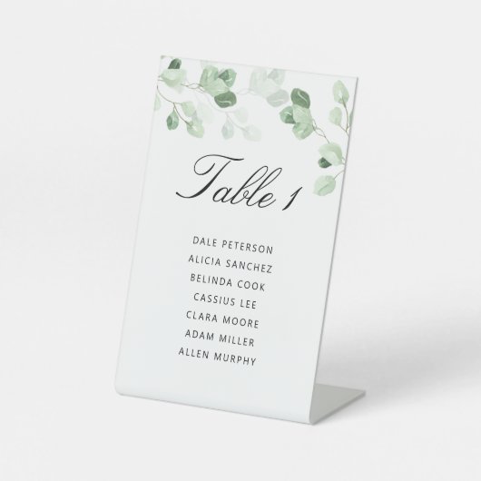 Minimalistisch grijze weddenschappen reclamebord met voetstuk (Voorkant)