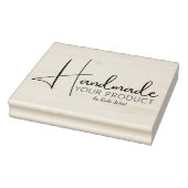 Minimalistisch handgemaakt product, groot voor kle rubberstempel (Stempel)