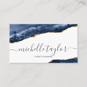 Minimalistisch handtekeningscript voor moderne mar visitekaartje