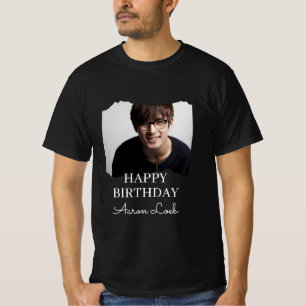 Minimalistisch Happy Birthday T-shirt