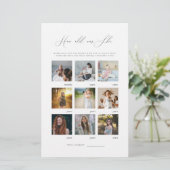 Minimalistisch Hoe oud was ze Vrijgezellenfeest sp (Staand voorkant)