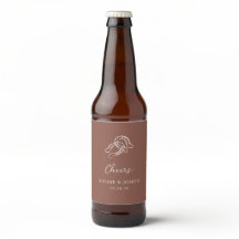 minimalistisch Hoefijzer | Rustic Brown Wedding