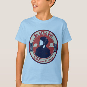 Minimalistisch Hoofdtelefoon Harmony T-shirt