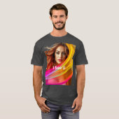 Minimalistisch "I See You" Perfect voor verbinding T-shirt (Voorkant volledig)