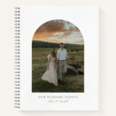 Minimalistisch in het Arch Photo Budget Gastenboek Notitieboek (Voorkant)