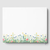 Minimalistisch in liefdevolle herinnering begrafen gastenboek (Achterkant)