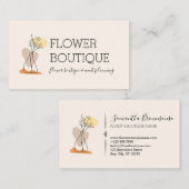 Minimalistisch keramisch keramisch pottenbakkerij visitekaartje (Voorkant / Achterkant)