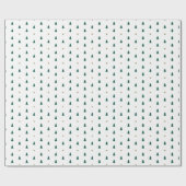 Minimalistisch kerstboompapier cadeaupapier (Vlak)