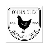 minimalistisch kippenei  zelfinktende stempel (Design)