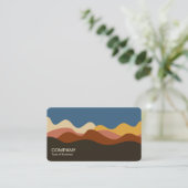 Minimalistisch landschap 170723 visitekaartje (Staand voorkant)