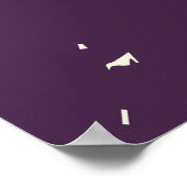 Minimalistisch landschap poster (Hoek)