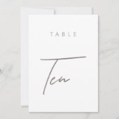 Minimalistisch legant modern weddenschappen (Voorkant)