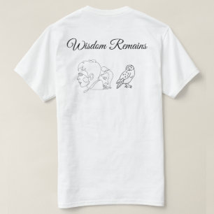 Minimalistisch Levensbestendigheidsquote Heren T-S T-shirt