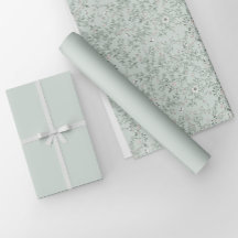 Minimalistisch Licht Wit Sage Groene Stevige Kleur
