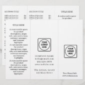 Minimalistisch logo | Eenvoudige aangepaste bedrij (Voorkant / Achterkant)