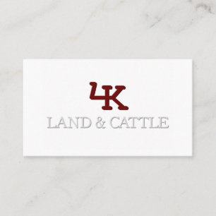 Minimalistisch Logo Ingegraveerd Visitekaartje