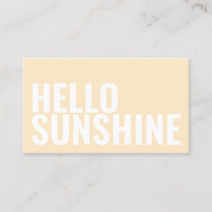 minimalistisch looiend en schoonheidssalon visitekaartje