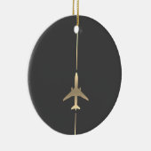 Minimalistisch luchtvaartdecoratief keramisch ornament (Rechts)