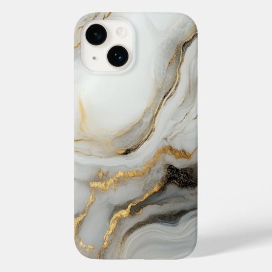 Minimalistisch marmer - elegant en tijdloos design Case-Mate iPhone case (Achterkant)