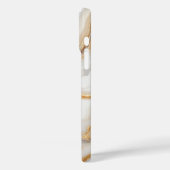 Minimalistisch marmer - elegant en tijdloos design Case-Mate iPhone case (Achterkant / Links)