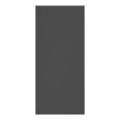 Minimalistisch menu met de service voor Dark Grey  (Achterkant)