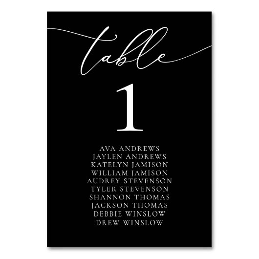 Minimalistisch minimalistisch aantal zitplaatsen ( kaart (Voorkant)