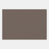 Minimalistisch modern Abstract bruin Inpakpapier Vel (Voorkant 2)