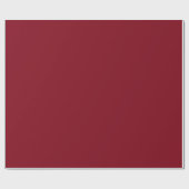Minimalistisch modern Abstract Maroon Cadeaupapier (Vlak)