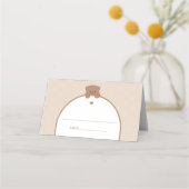 Minimalistisch modern Beer Baby shower (Achterkant)