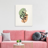 Minimalistisch modern canvas afdruk (Insitu (Woonkamer))