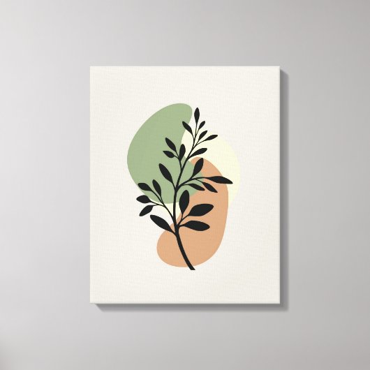 Minimalistisch modern canvas afdruk (Voorkant)