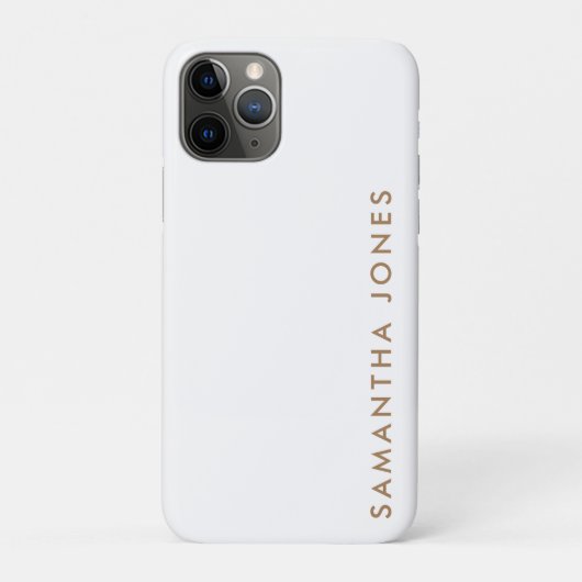 Minimalistisch Modern Case-Mate iPhone Case (Achterkant)