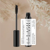 Minimalistisch Modern Cosmetisch Buis Lash Mascara Labels