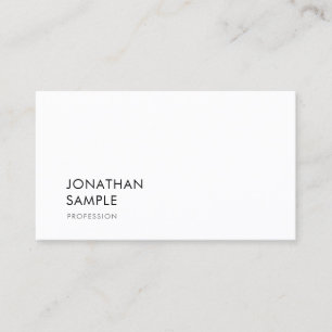 Minimalistisch modern design, elegant eenvoudig de visitekaartje