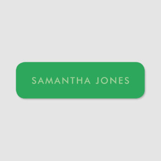 Minimalistisch Modern Elegant Stijlvol Eenvoudig N Naamplaatje