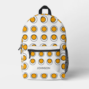 Minimalistisch modern geometrisch patroon bedrukte rugzak