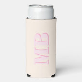 Minimalistisch modern Initiaal monogram (Seltzer Voorkant)