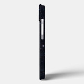 Minimalistisch modern Initiaal monogram Case-Mate iPhone Case (Achterkant / Links)