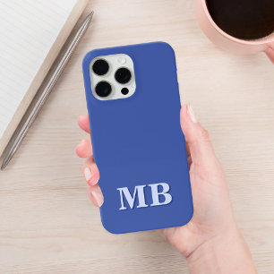 Minimalistisch modern Initiaal monogram iPhone 13 Hoesje