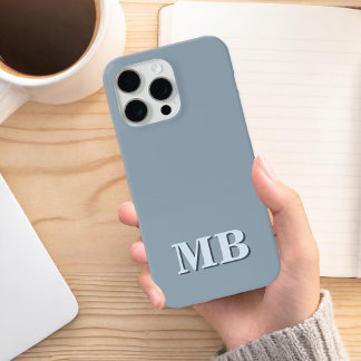 Minimalistisch modern Initiaal monogram iPhone 13 Hoesje